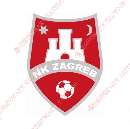 NK Zagreb Customize Temporary Tattoos Stickers NO.8416